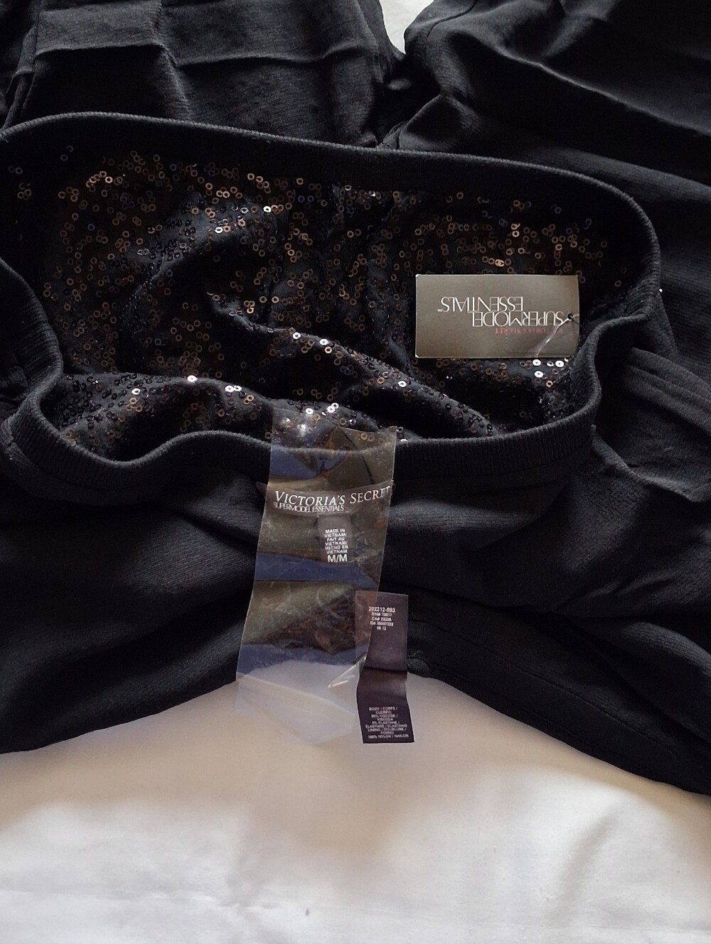 Victoria's Secret Black Sequin Jumpsuits SizeMedium NWT - Picture 9 of 9